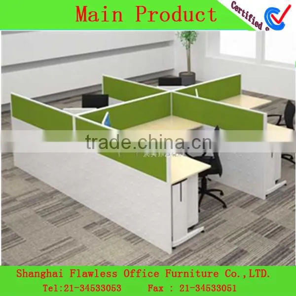 2014 Standard Sizes of Industrial Modern Office Workstation Desk FL-OF-001