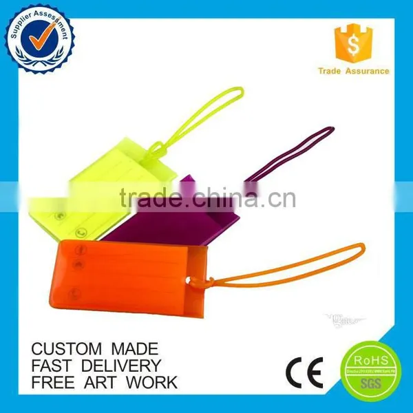 Custom Logo Rectangle Soft Pvc Golf Bag Tag photo-6