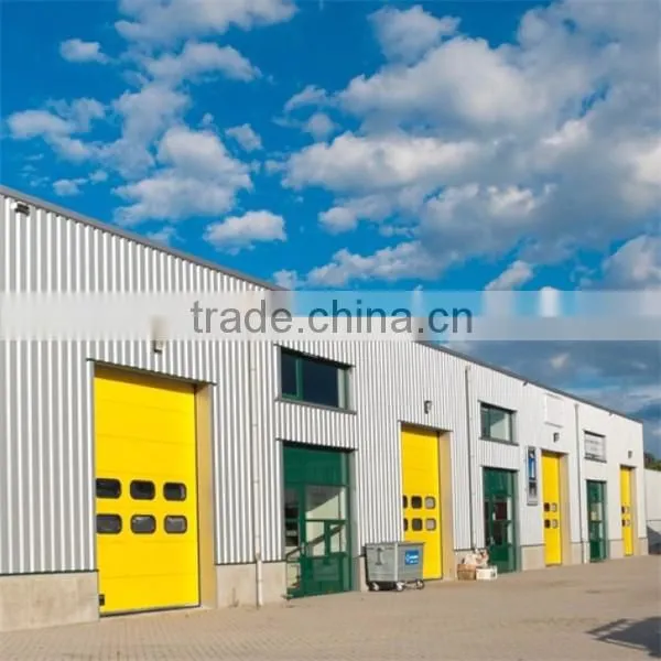 Good Quality White Sectional Industrial Vertical Door photo-6