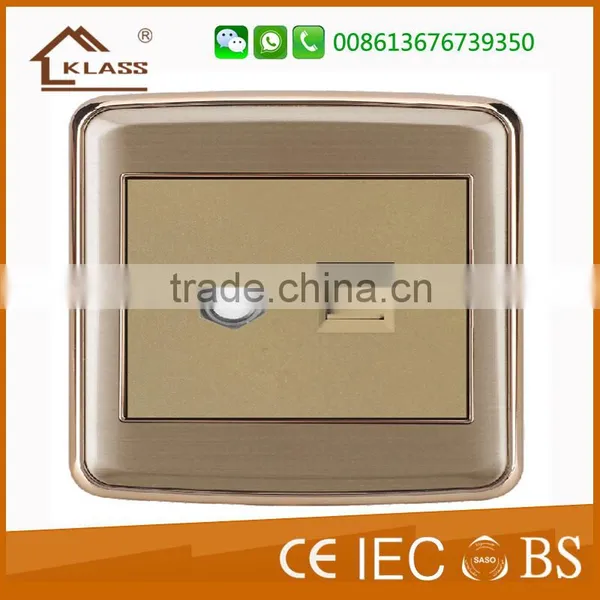 Wall Switch Computer Socket 2016 New Model With CE Certificate photo-6