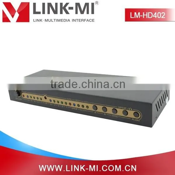 LM-HD402 HDMI Matrix 4 in 2 Out Support Optical Audio photo-3