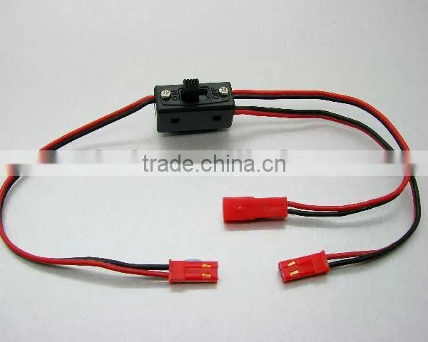 JR Small Receiver Switch Harness With Charge Cord Charging Connector photo-6