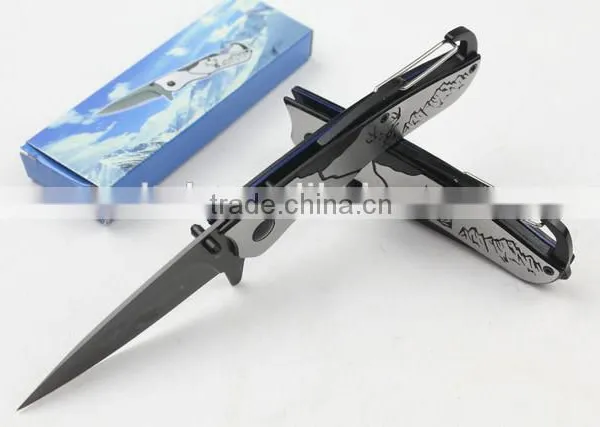 OEM Fast Production Keychain Knife Logo Imprint Folding Rescue Knife photo-3