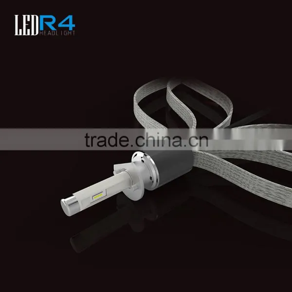 2x H1 60W/Set 7200LM P Hilips LED Car Auto 6000K White Fog DRL Driving Headlight Lamp Bulbs W/ Fast Cooling Belt photo-2