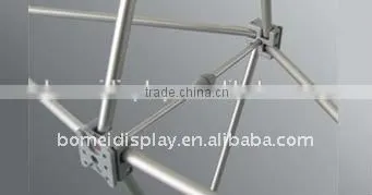 Folding Straight or Curved Aluminum Pop up Display Stand 3*3/3*4 photo-2