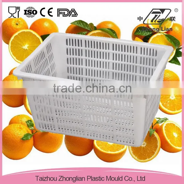 Taizhou Wholesale 100% New PP Stacking Multi Bins Vegatable Wash Kitchen Plastic Storage Basket photo-2