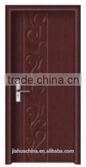 Pvc Wooden Door Pvc Coat Interior Room Door Wood Door Design photo-5