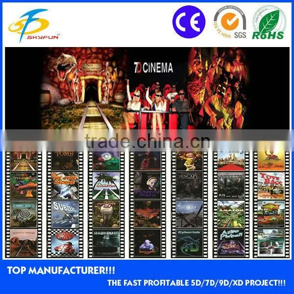 5d 7d 9d Cinema Chairs Electrical/hydraulic New System Equipment for Sale