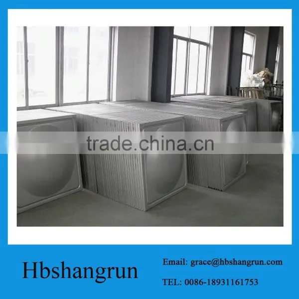 Large Volume SMC FRP Reinforced Plastic Water Tank Price photo-4