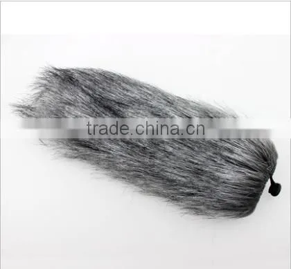 Factory Price Windshield for Outdoor Microphone , Shotgun Microphone Woolen Windscreen photo-2