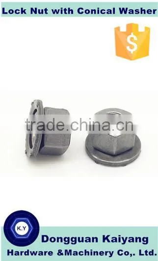 M8 Conical Kep Nut / Flange Lock Nut / Disc Nut / Sealing Nut photo-6