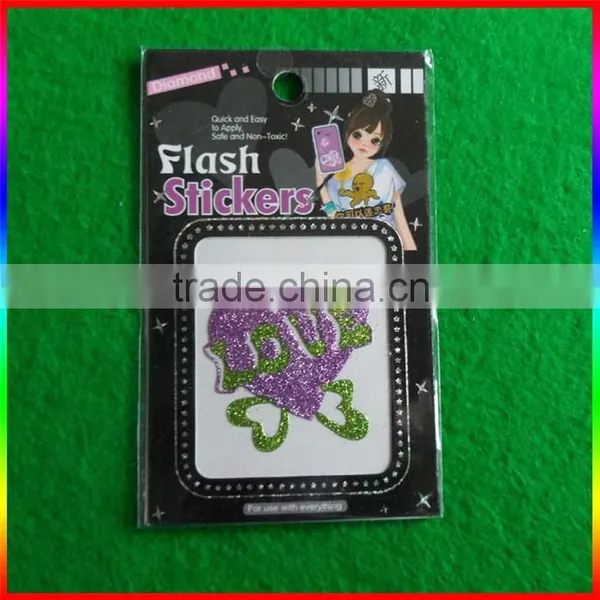 Red Heart Designs Glitter Powder Sticker for Kids photo-5