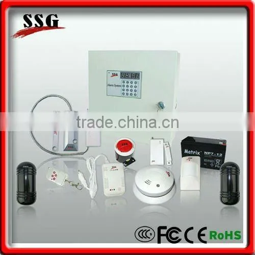 New PSTN and GSM Dual Network Alarm System Home Burglar Alarm Systems