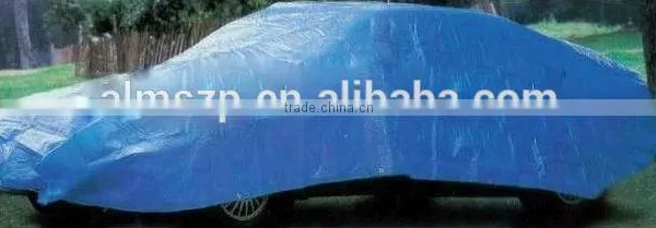 PE Tarpaulin Sheet Ground Sheet Cover Water Proof Tarpaulin With Eyelets 4m Non-weld photo-2