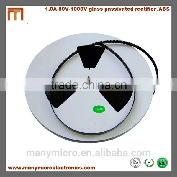 1.0A 50V-1000V Single Phase Glass Passivated ABS Bridge Rectifier ABS08 photo-4