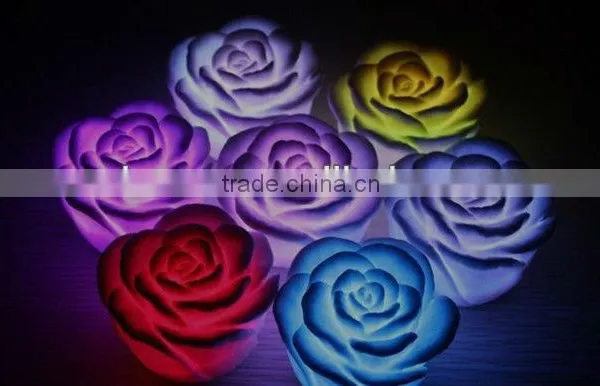 LED Night Light, Rose Night Light