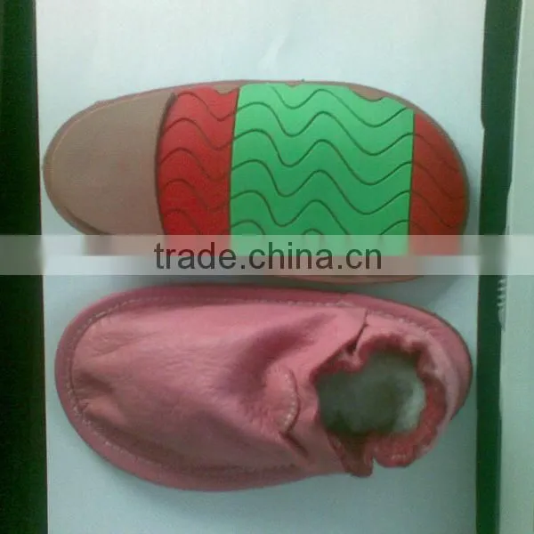 Soft Non-PVC Rubber Sole Baby Shoes