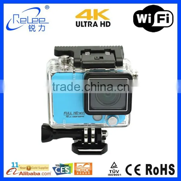 Unique High Speed 50 Meter Deep Waterproof 4K Ultra HD WiFi Action Camera photo-2