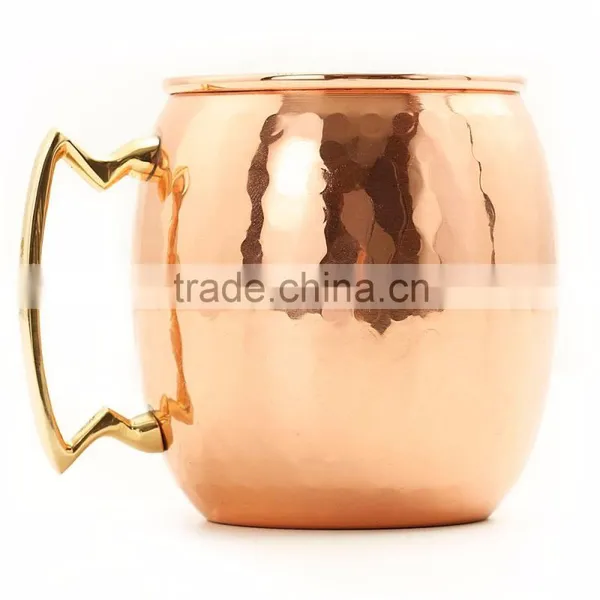 Hammered Moscow Mule Copper Mugs photo-3