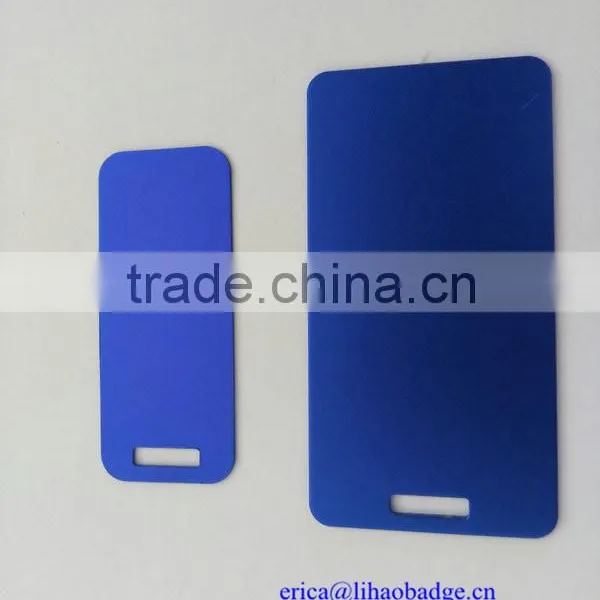 Oxidation Metal Nameplate,blue Color Metal Nameplate photo-2
