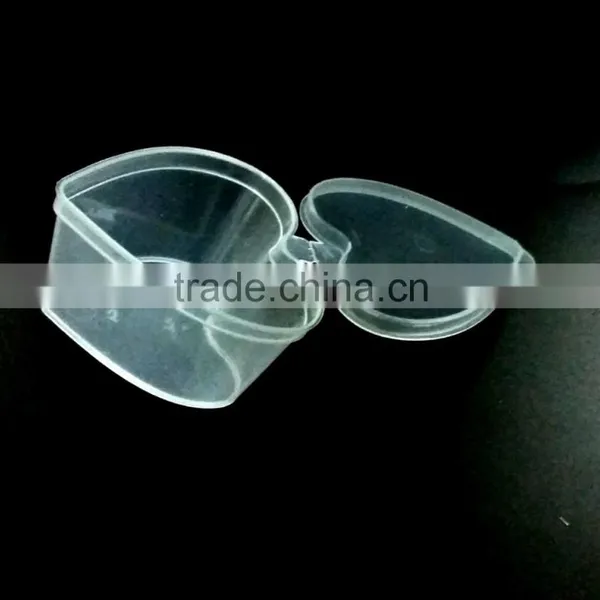 Plastic Heart-shaped Soy Sauce Container Heart Pettern photo-2