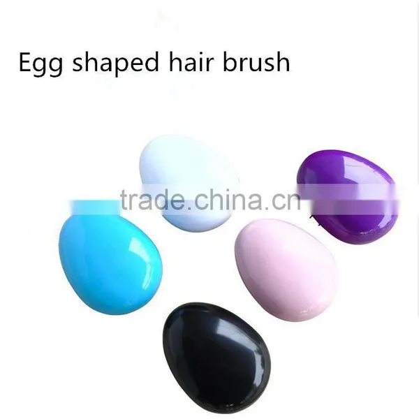 Fashion Style Egg Shaped Hair Straightening Brush for Women With ABS Material