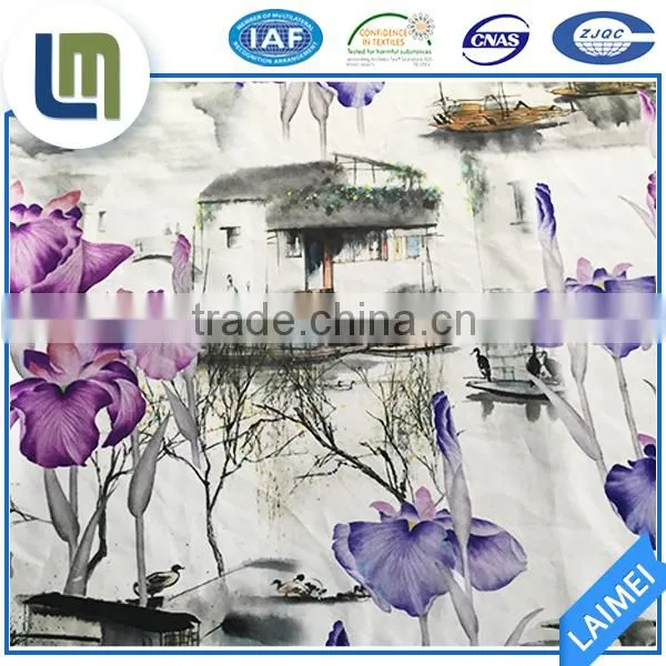 Custom Digital Print Modal Woven Fabric for Bed Sheet Made in China photo-5