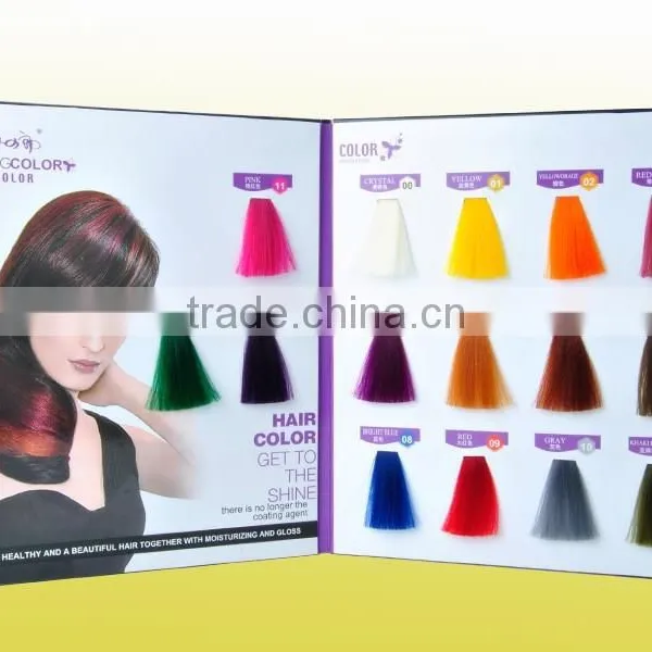 Professional Hair Color Cream OEM Manufacturer Coloring Chart With 49/104 Shades photo-5