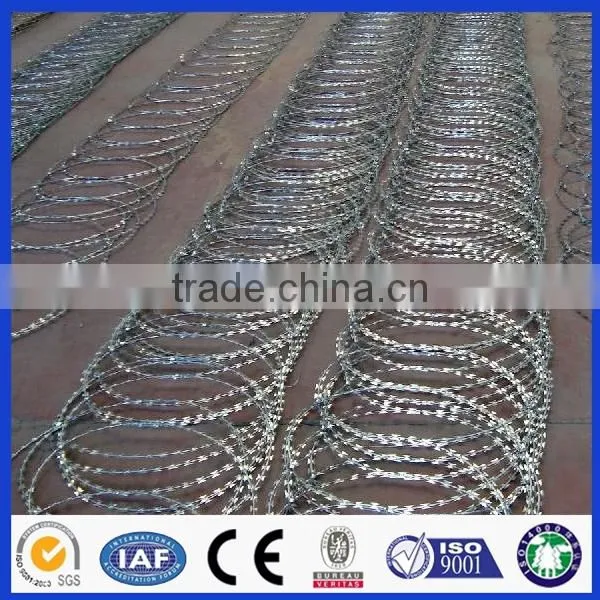 High Quality Concertina Razor Wire, Barbed Razor, Razor Wire Fence for Sale photo-4