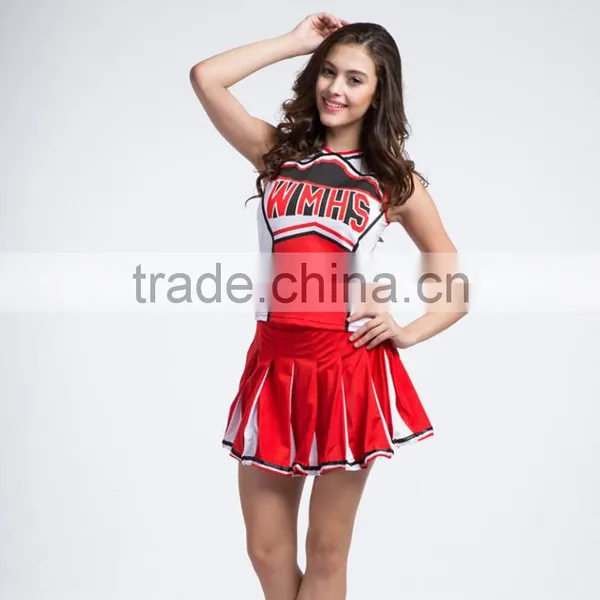 Popular Girls Sexy Cheerleader Costumes Cheerleading Uniform photo-2