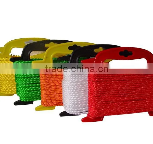 100% Polyethylene 3 Strands Twisted PE Tiger Rope photo-5