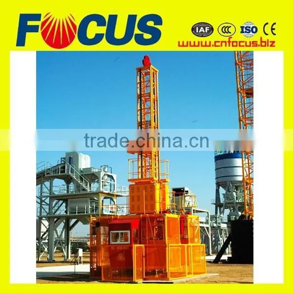 China SC200/200 Gear Rack Lift With 2ton Cage Machine Construction in Negeria photo-5