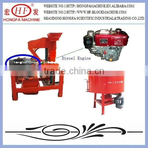 Clay Block Making Machine HF1-10,clay Brick Making Machine,interlocking Block Making Machine photo-4