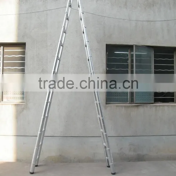 Multi-purpose Aluminium Telescopic Ladder 5m With EN131 photo-2