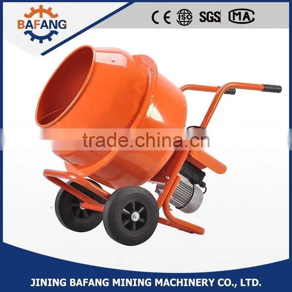 Handle Concrete Mixer/ Mini Construction Used Cenent Mixing Machine photo-3