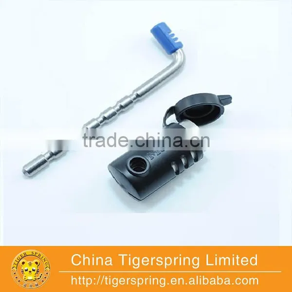 Trailer Parts of 5/8'' Steel Trailer Door Hitch Lock With Key photo-3
