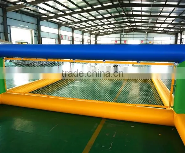 Durable PVC Tarpaulin Inflatable Floating Water Volleyball Court for Sale photo-5