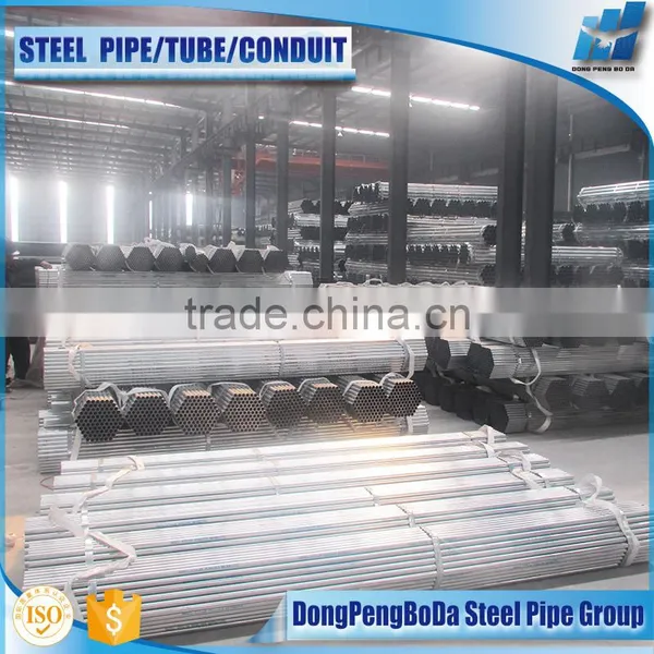 Q195 Material Class 3 Galvanized Steel Conduit Pipe photo-2