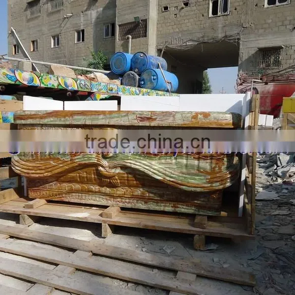 PAKISTAN NATURAL FIRST QUALITY ONYX BATHTUBS COLLECTION photo-3