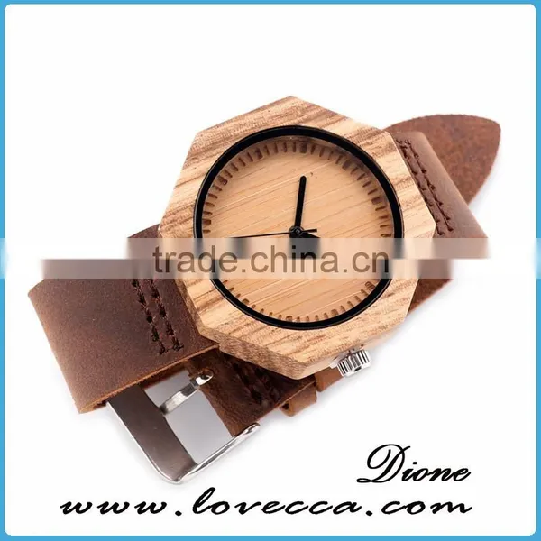 Private Label Watch Handmade Customized Classic Oem Wood Watch photo-3