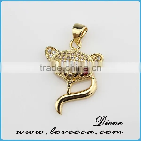 Wholesale Fashion Micropave Setting Pendant Jewelry Chinese Zodiac Horse Pendant for Unisex /female /male photo-4