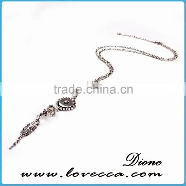 2016 New Design 18mm Charm Snap Necklace photo-2