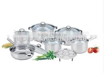 High Quality 15pcs Stainless Steel Cookware Set photo-3