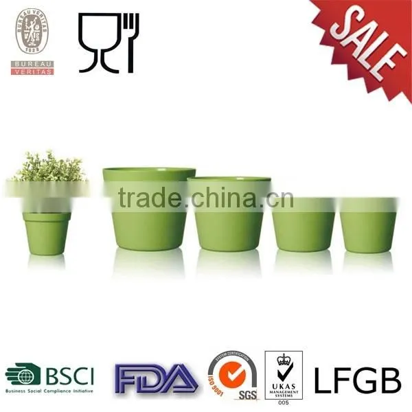 Melamine Plastic Flower Pot With Different Size