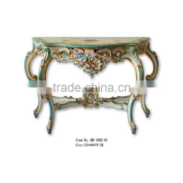 Hand Painted Furniture Images Antique Console Table photo-5