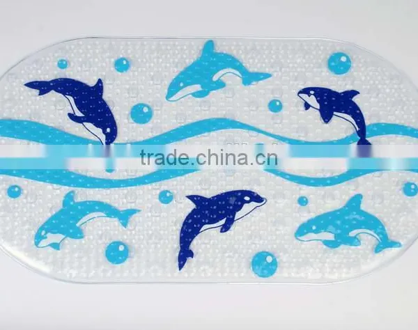 Customized Density Antique Pvc Anti Slip Bubble Bath Mat photo-2