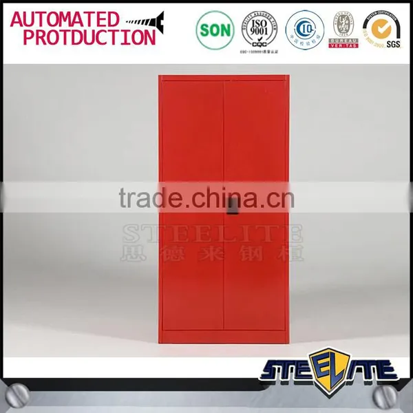 2 Door Steel Clothes Storage Locker Cabinet Metal Closet Wardrobe photo-3