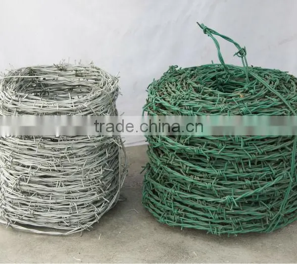 Color Coated or Galvanized Barbed Iron Wire in Guangzhou Supplier photo-3