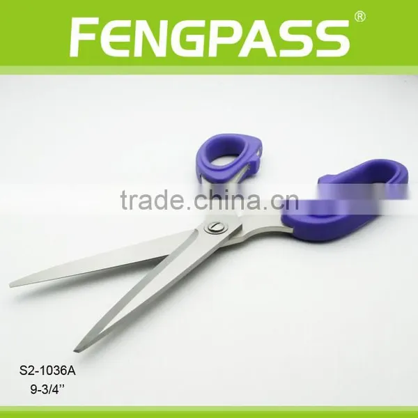 S2-1036A 9-3/4" Inch 2CR13 Stainless Steel With PP Handle Various Kinds Of Office Stationery Scissors photo-4