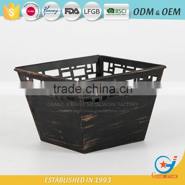 Galvanized and Iron Garen Good Plants for Pots Galvanized Flower Planters photo-2
